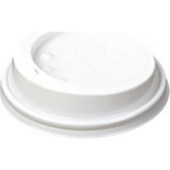 Picture of Case Lid White Sip Thru HT 8oz 100s x10
